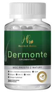 Dermonte - promocja na kapsułki na porost włosów cena skład gdzie kupić allegro dawkowanie składniki instrukcja skutki uboczne